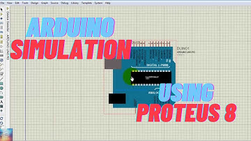 "Proteus 8.10" setup for Arduino simulation