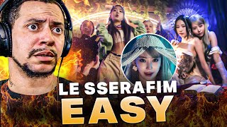 NEW GROUP ON THE CHANNEL!!! LE SSERAFIM - Easy (LIVE REACTION)