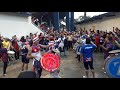 La murga del ciclon  esta es la hinchada mas grande del paraguay  vs nacional de uy