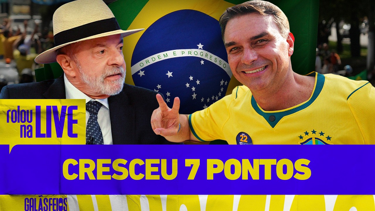 PESQUISA MOSTRA FLÁVIO EMPATANDO COM LULA NO SEGUNDO TURNO | Galãs Feios