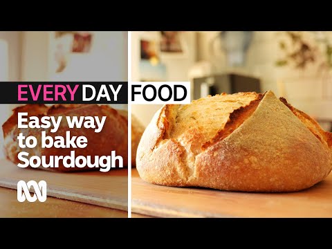 How to bake sourdough bread at home the easy way 🍞 | Everyday Food | ABC Australia