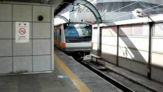東京駅1番線(中央線T30編成E233系0番台)