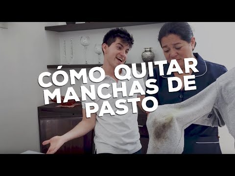 como quitar el pasto de la ropa y quitar la mancha