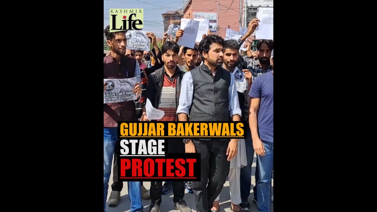 Gujjar Bakerwals Stage Protest - YouTube