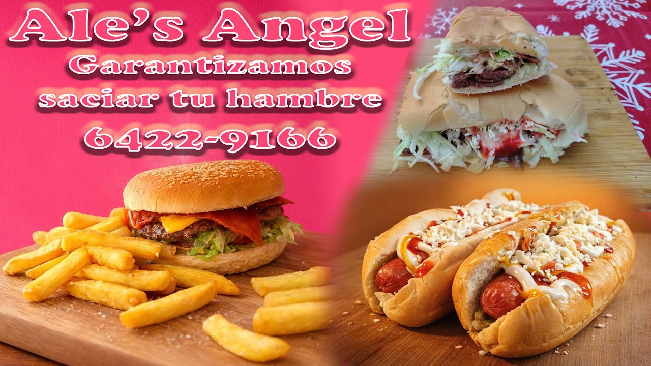 Comiendo ricas hamburguesas 🍔 y hot dogs 🌭 | joven emprendedor en Soyapango | Recomendado.