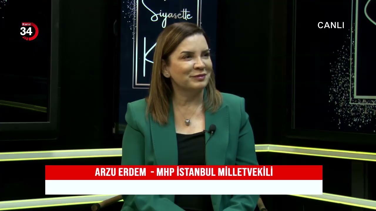 Siyasette Kadın  |  Arzu Erdem  MHP İstanbul Milletvekili