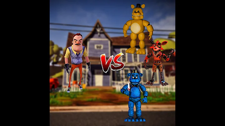 Hello Neighbor Original Vs With Mods⚡☠️ #helloneighbor #edit #viralshorts #like #valepro