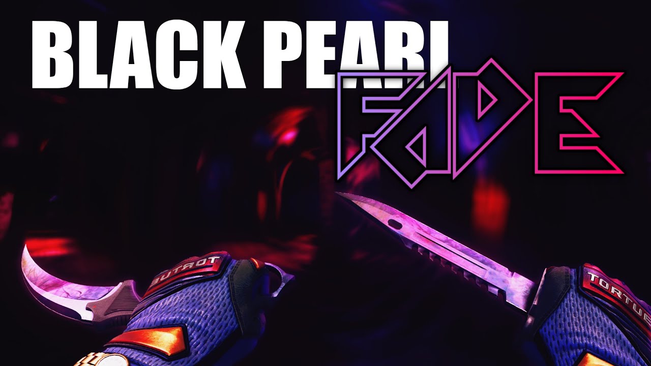 CS:GO ~ RARE Black Pearl FADE & GLACIER Patterns
