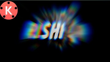 How to make smoke text animation intro in Kinemaster (Hindi) | Smoke Text Reveal in Both Direction |