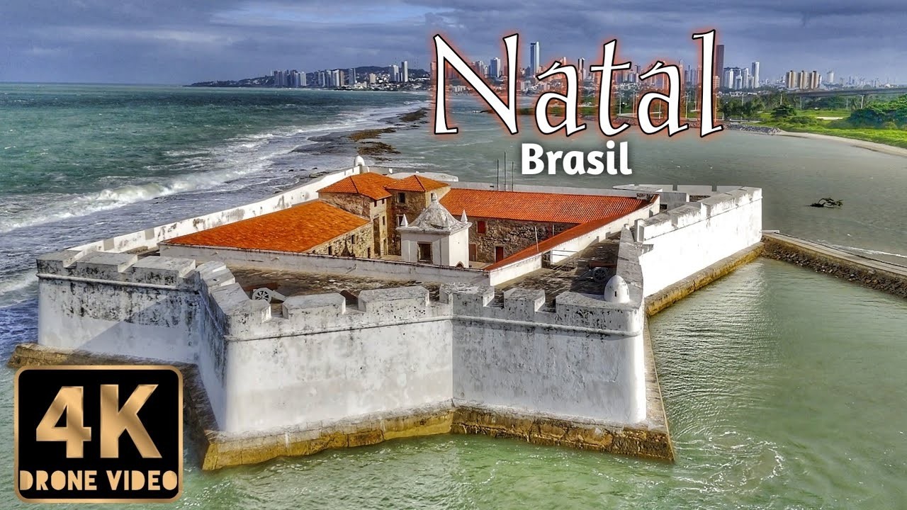Natal, Rio Grande do Norte, Brasil 4K HDR Drone