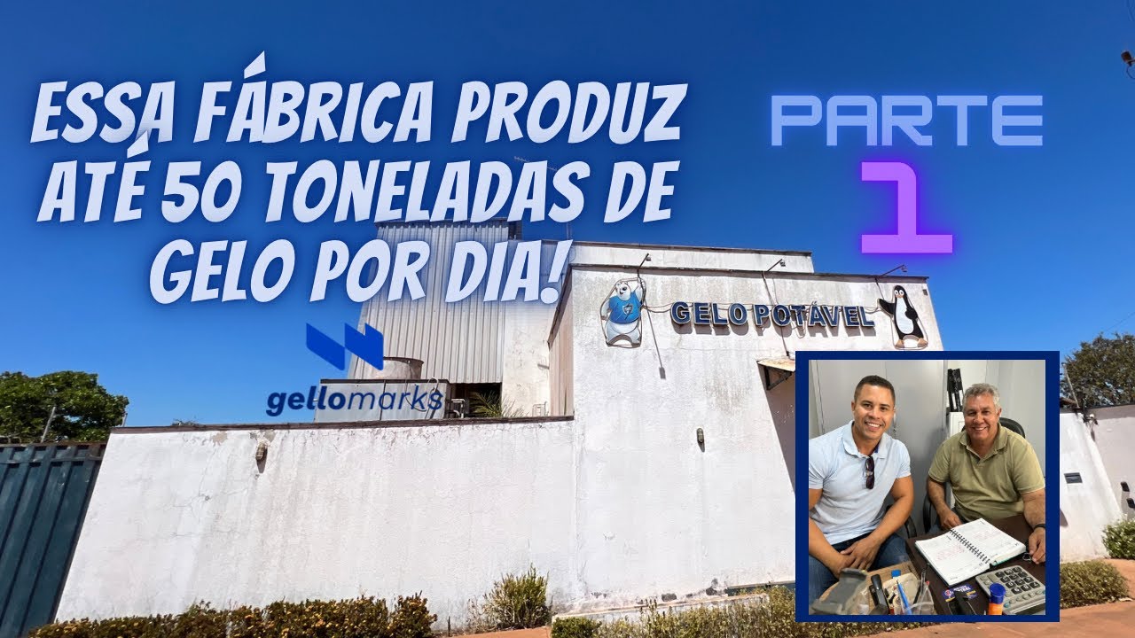 Fábrica de gelo de 50 toneladas por dia | Willy Marks