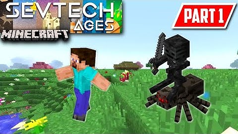 Aadivasi Minecraft kaa🤣 | Minecraft Sevtech Ages | Part 1 #viral