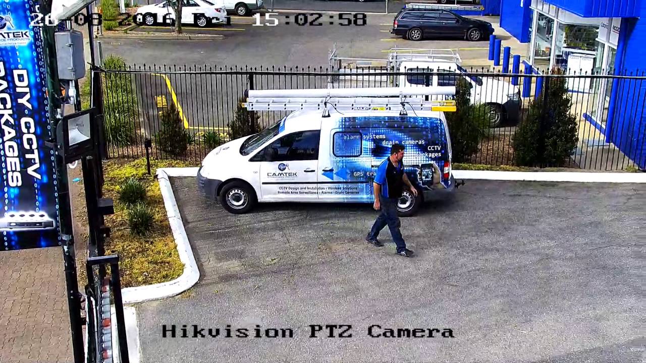 hikvision ptz camera auto tracking