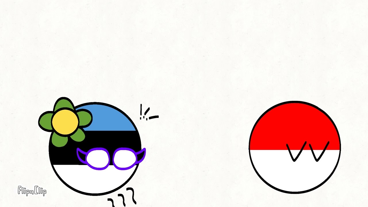 Estonia vore Poland #poland #estonia #vore #countryballs
