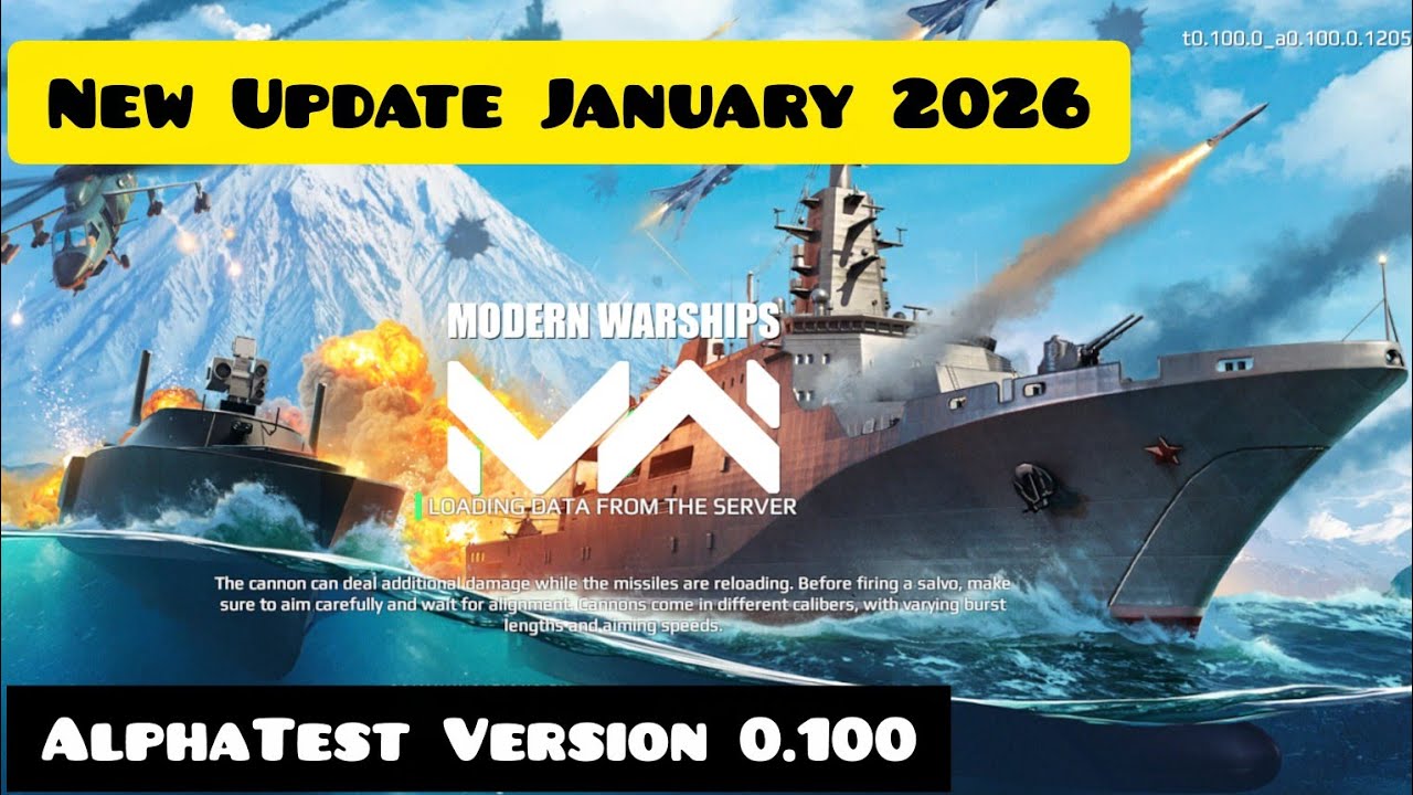 January Battle Pass 2026 Update 🚀 New Weapons, Skins & Rewards | Modern Warships 