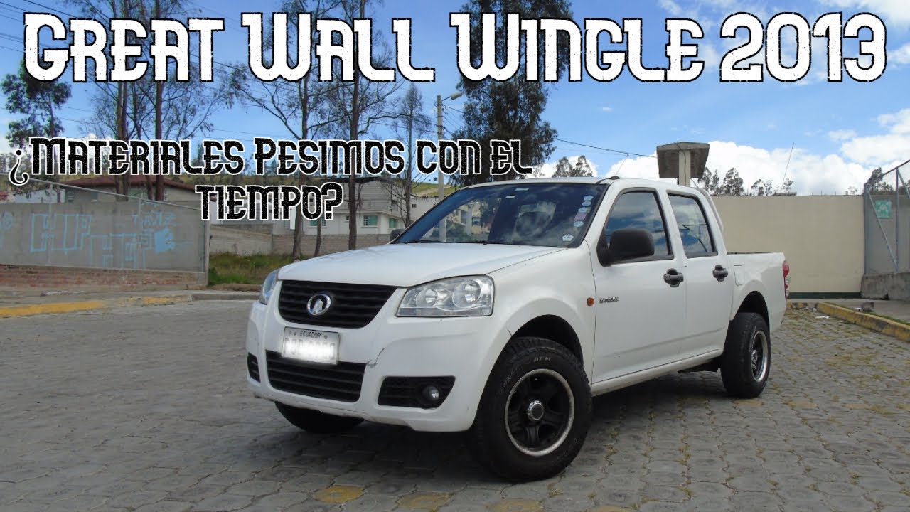 Great wall wingle 2013