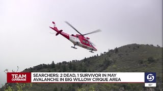 Two killed, one rescued in avalanche in Lone Peak area