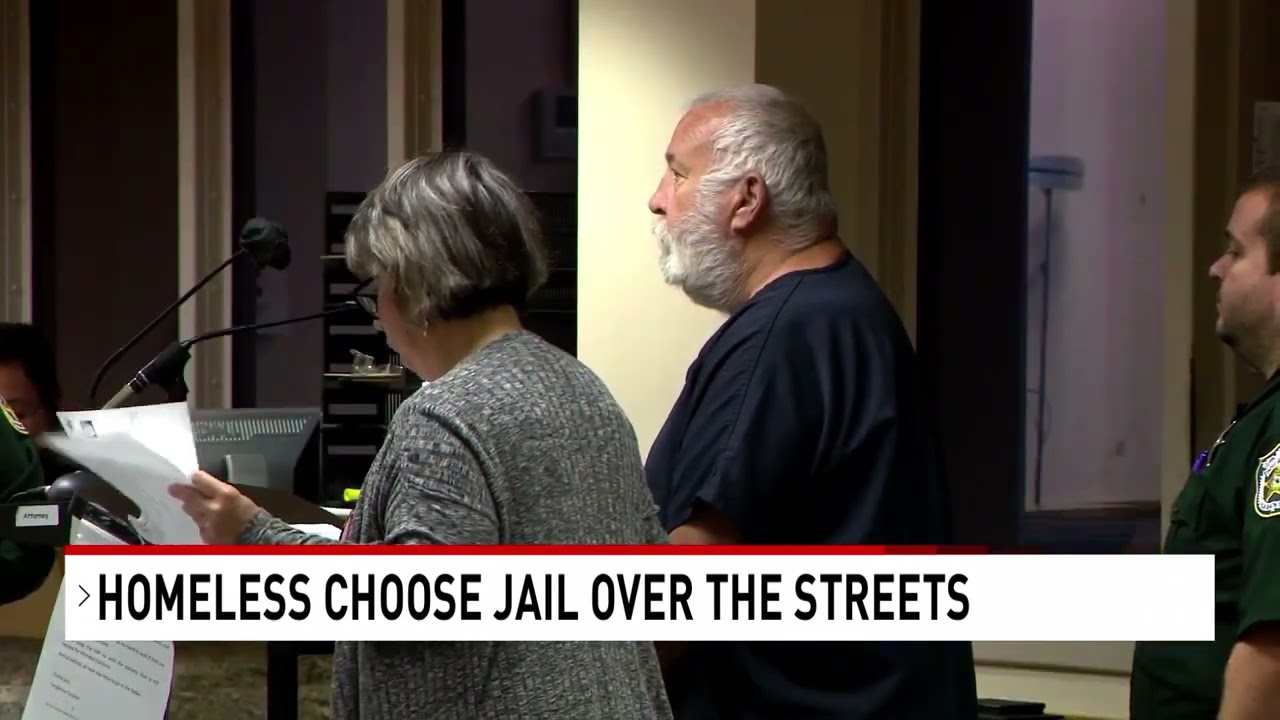 Desperate for shelter: Homeless people choose jail over the streets