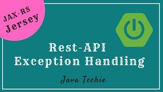Famous Global Exception Handling in Restful Web Services | Jersey | JavaTechie Profile