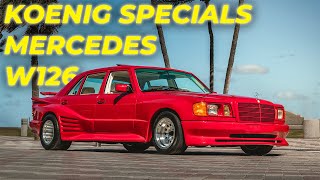 Koenig Specials SEL - The 1980's Most Insane Four-Door Sedan