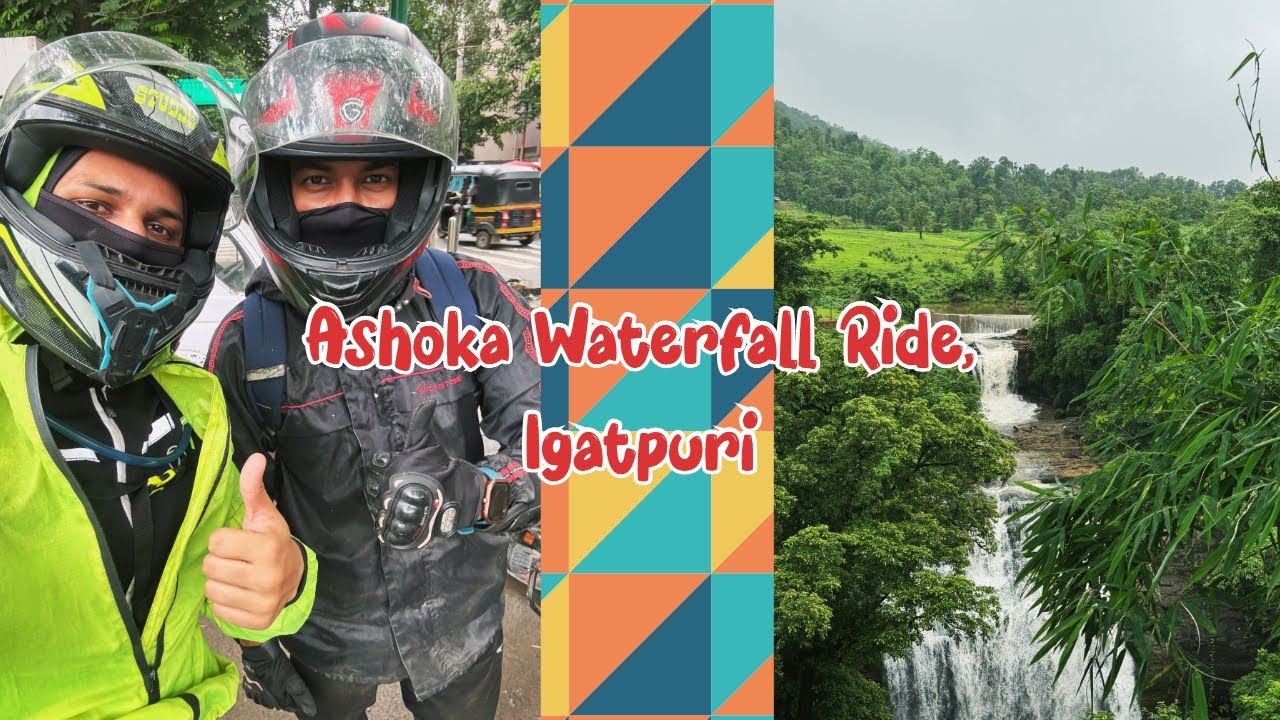 Ride to Ashoka Waterfall, Igatpuri | Monsoon Ride | Vlog 7 | Shot on GoPro Hero 10 Black