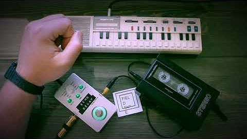 Casio VL-Tone, Delay Pedal & Tape Machine Loop - Field Tape // Ambient Journal