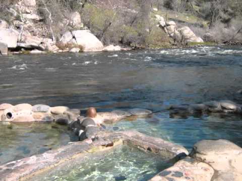 Remington & Miracle Hot Springs 2011 Kern River family trip