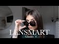 LENSMART GLASSES HAUL &amp; REVIEW | Blue light glasses &amp; sunglasses