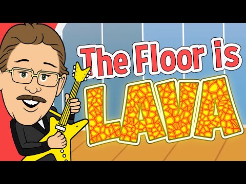 The Floor Is Lava! | Jack Hartmann | Brain Breaks