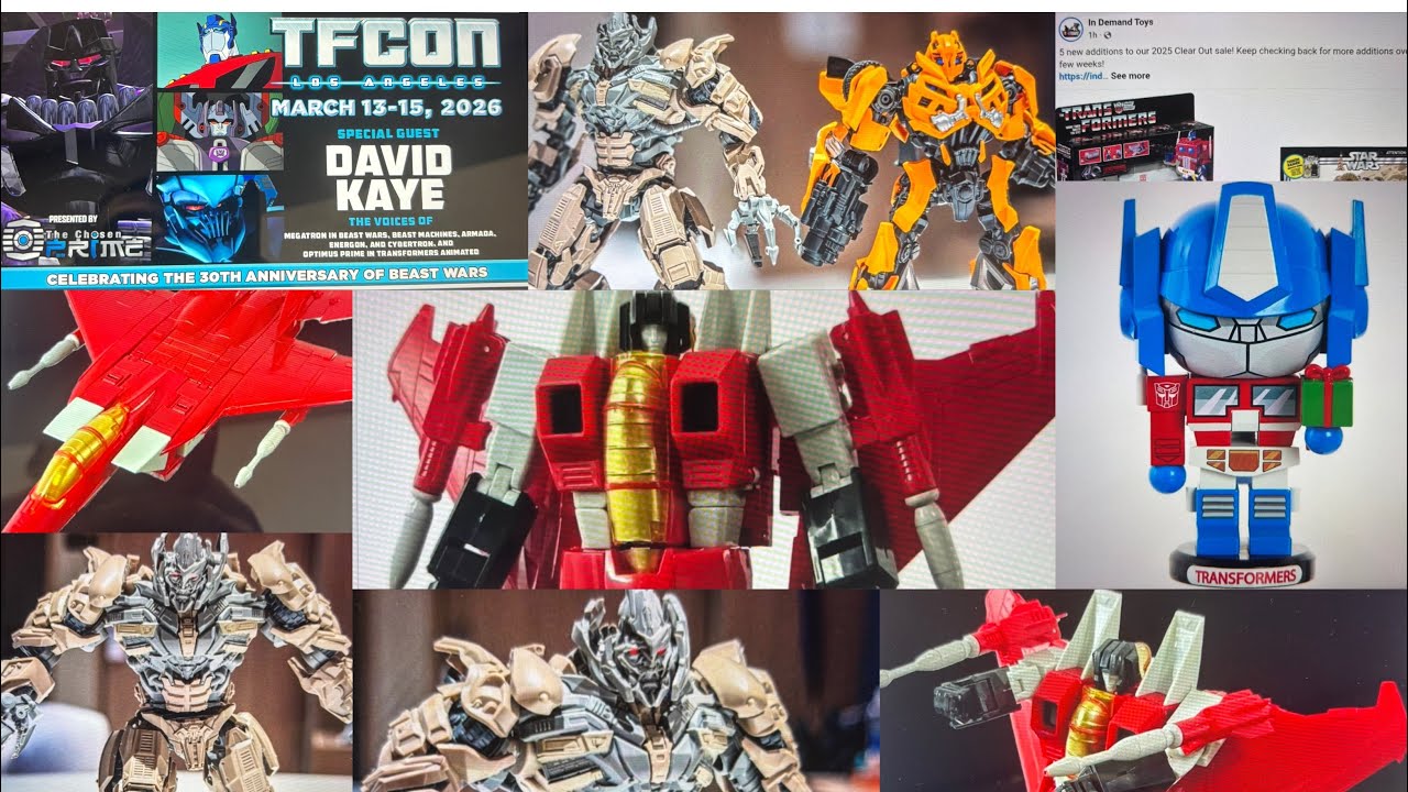 Новый Искатель Редвинг в масштабе Мп. Новости Трансформеров с Tfcon. Изображения Мегатрона из DOT...