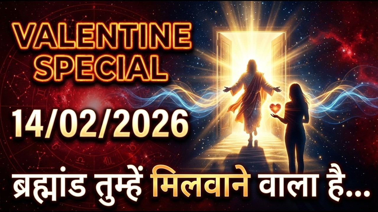 ✅️ 14/02/2026 का Valentine प्रेम संदेश | ब्रह्मांड तुम्हें किसी खास से मिलवाने... | Universe Signals