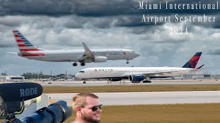 Miami International Airport Plane Spotting September 2024