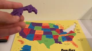 Mapology of USA with Flag and Capitals | Imagimake 