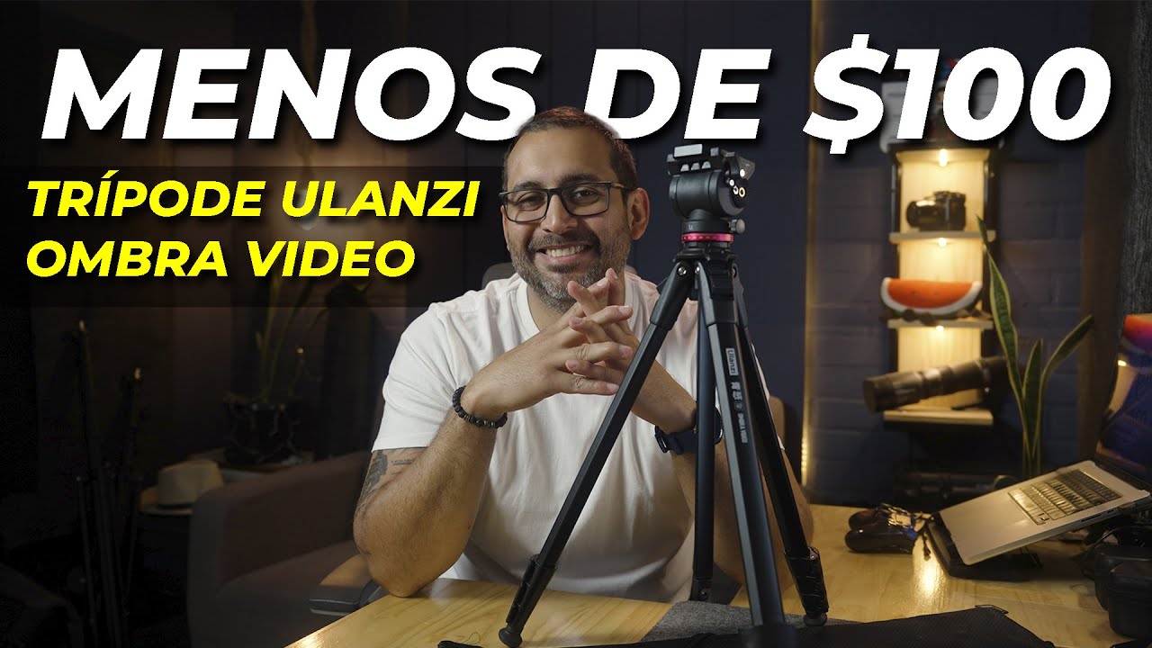 Tripode ULANZI OMBRA VIDEO | BUENO, BONITO Y BARATO!!