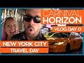 Carnival Horizon | Flying to New York for Our First Carnival Cruise | Carnival Cruise Line Vlog