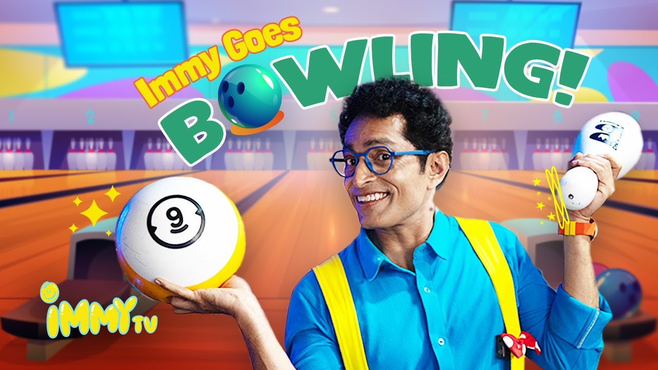 Immy Goes Bowling at The Game Palacio | Educational Fun for Kids