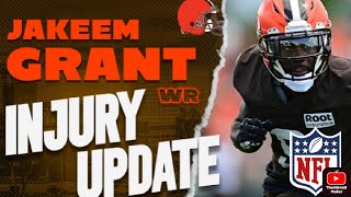 Cleveland Browns- JAKEEM GRANT Out for Season! what next KAREEM HUNT Wants TRADE!