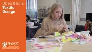 BDes at Massey - textile design | Massey University