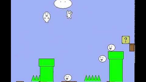 Syobon Action 4-15-2017 Random Mode Levels 1-4