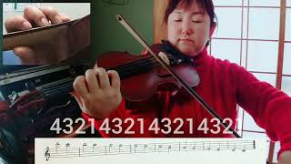 篠崎バイオリン教本3改訂版p.7/旧p.55 9-18 - YouTube