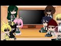 MHA react to Deku in middle school