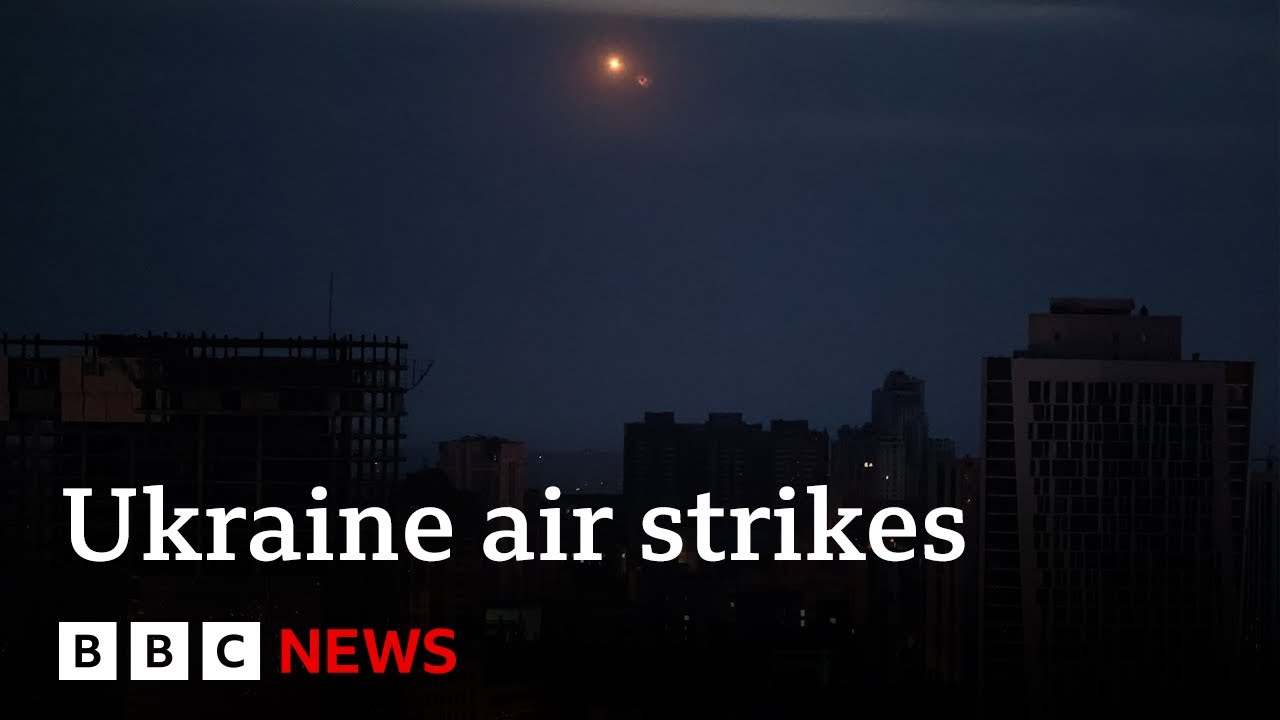 Ukraine war: Russia launches wave of air strikes – BBC News