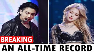 Blackpink Star Rosé Ties Jung Kook For An All-Time Record