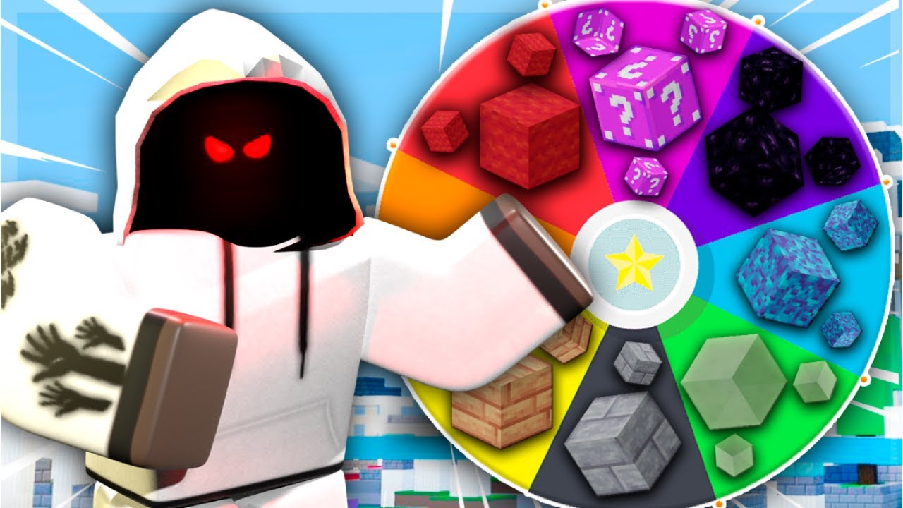 Bedwars, But My BLOCKS Are RANDOM.. (Roblox Bedwars)