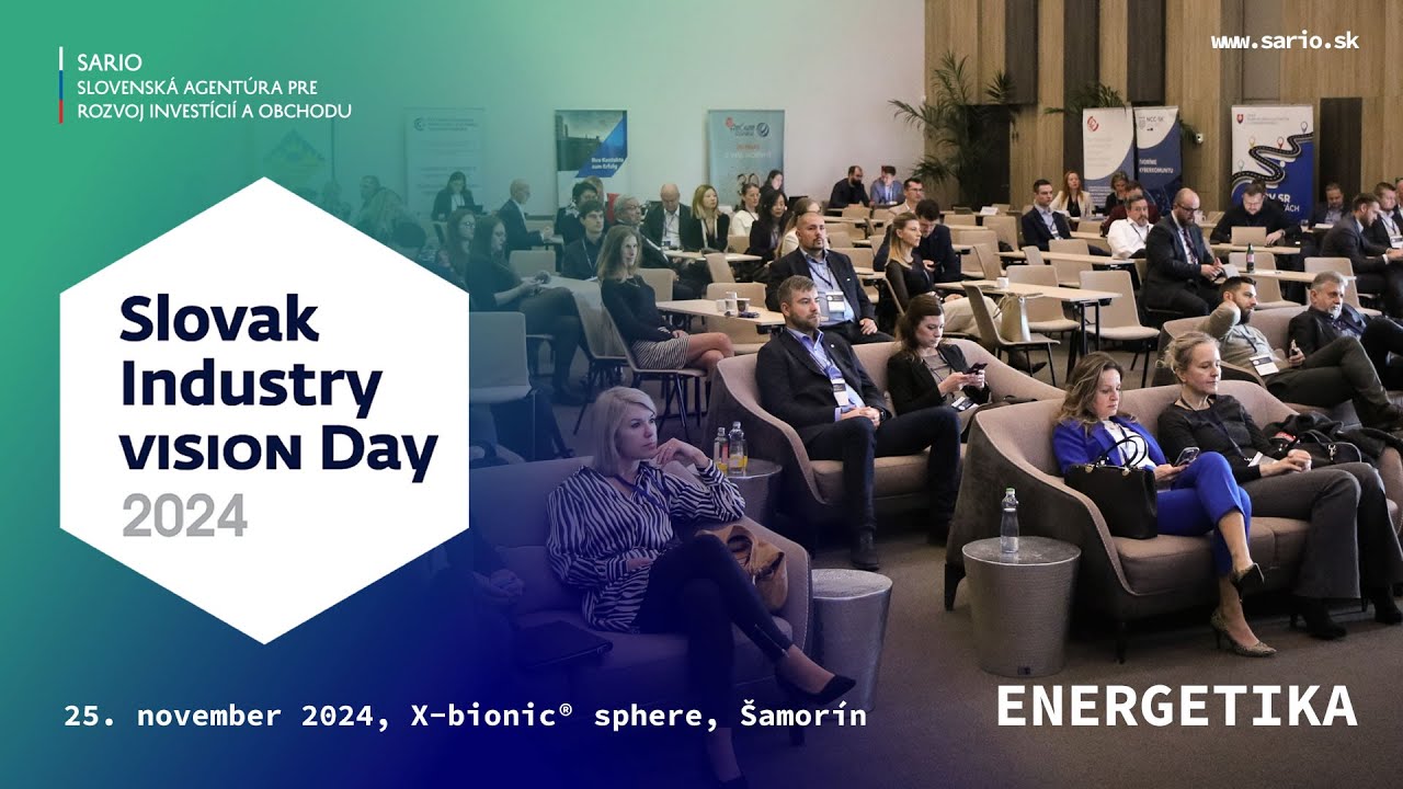 Slovak Industry Vision Day 2024 | ENERGETIKA - YouTube