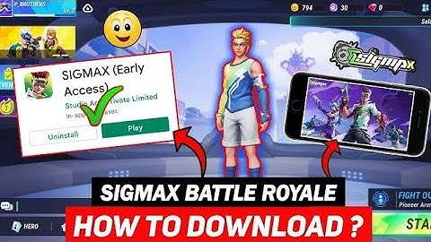 DOWNLOAD NEW SIGMAX GAME || HOW TO PLAY NEW SIGMAX GAME ( LITE)sigma game update