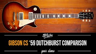 Gibson CS '59 Dutchburst Comparison - Gear Demo