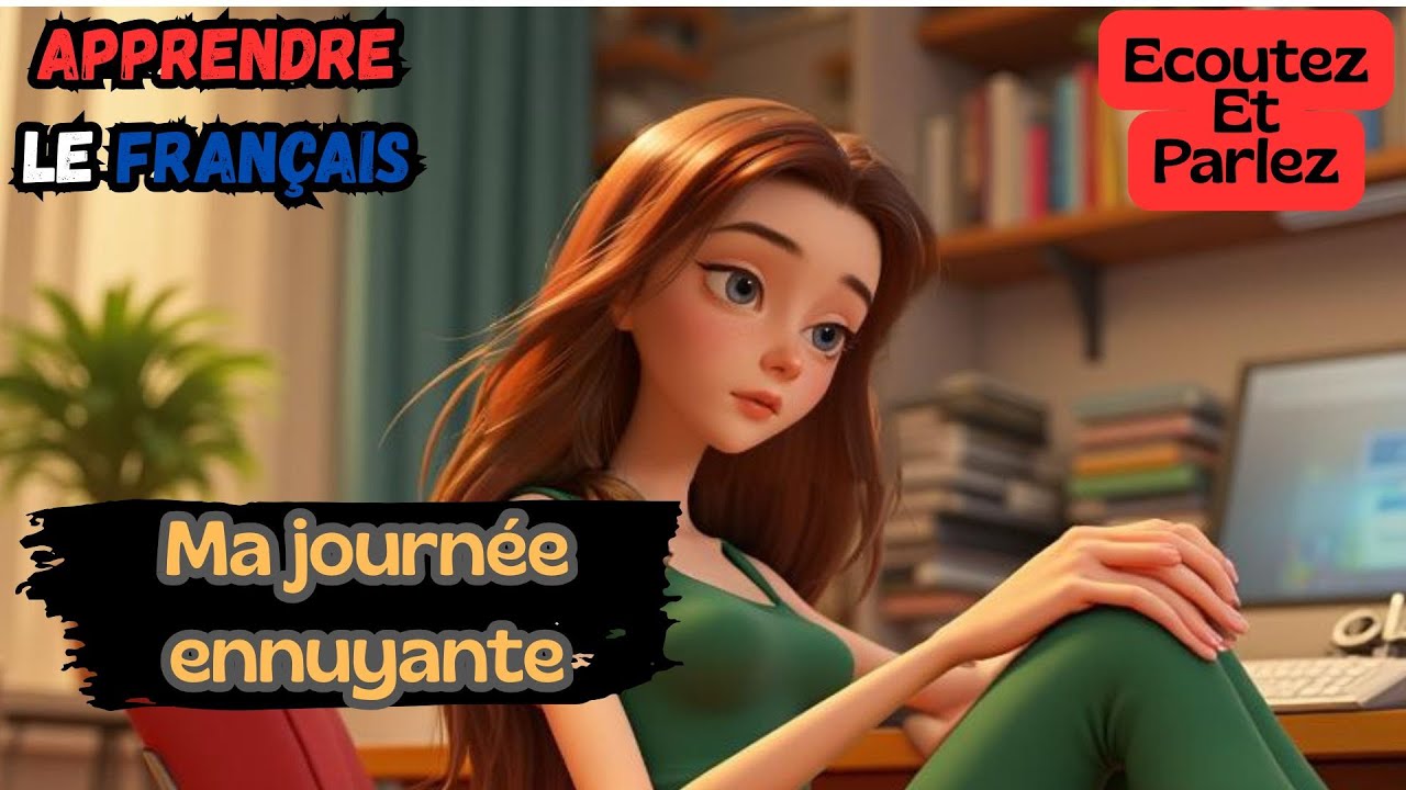 Ma journée ennuyante |Apprenez+50 Mots Utiles !/Apprends le français du Quotidien