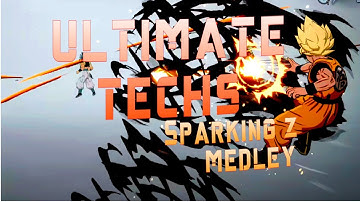 THE ULTIMATE MEDLEY OF NEW TECHS/MOVES WE THOUGHT DO NOT EXIST IN DRAGON BALL SPARKING!  ZERO