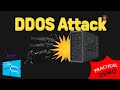 DDoS Attack Practical Demo 🔥 | Real-World Ethical Hacking 💻 | @SmartLearningwithKHP (Hindi)